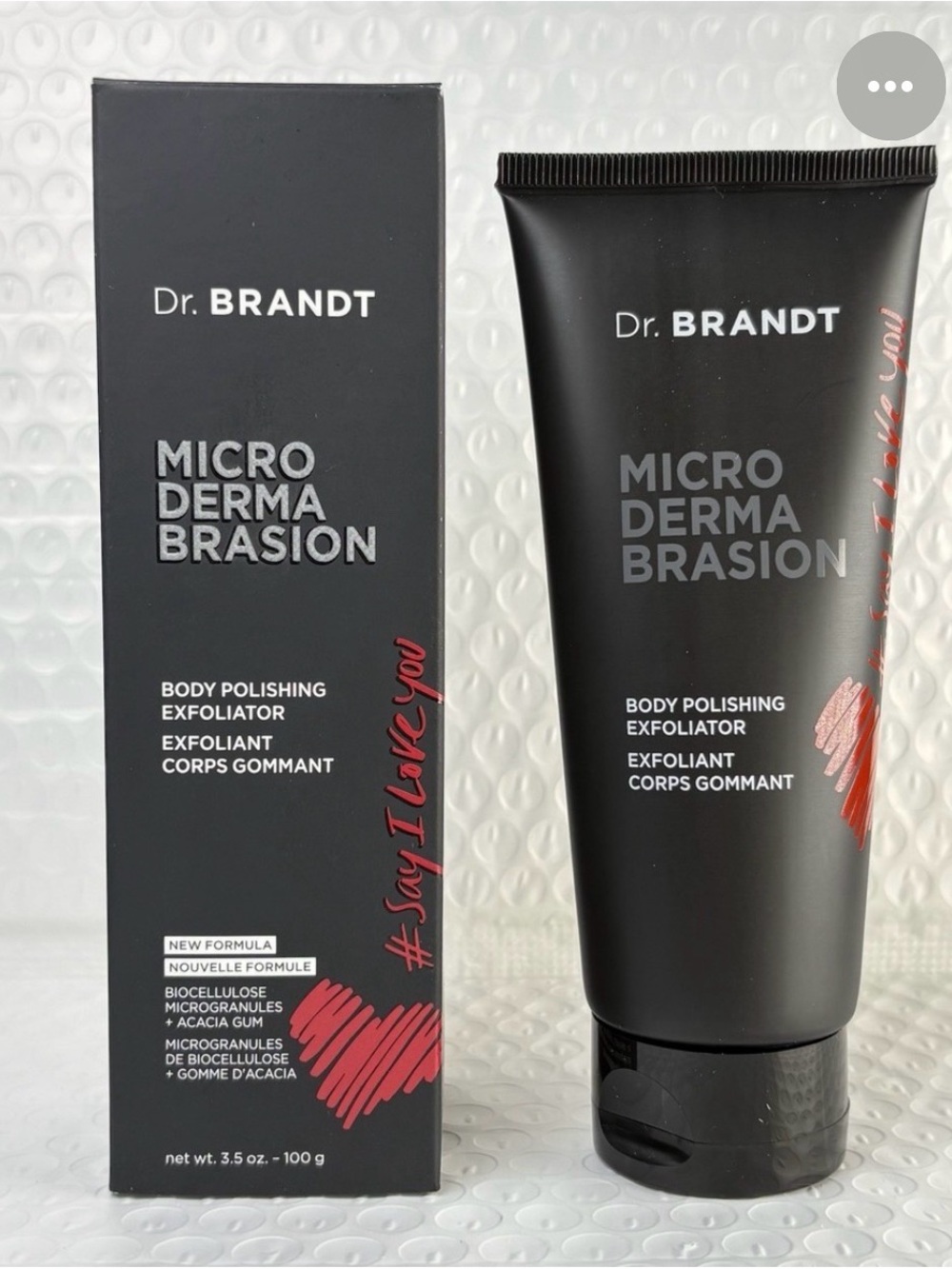 Dr. Brandt Microdermabrasion Body Polishing Exfoliator  3.5 oz. New in Box